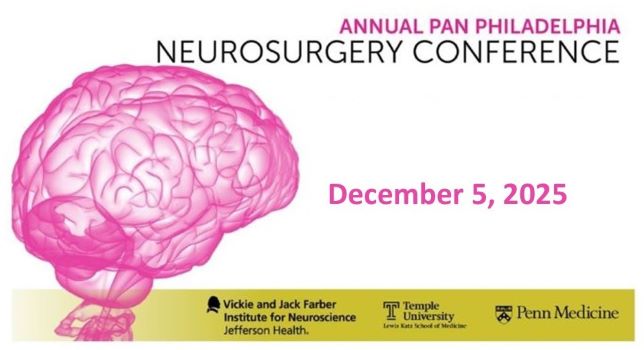 37th Annual PAN Philadelphia Neurosurgery Conference Banner